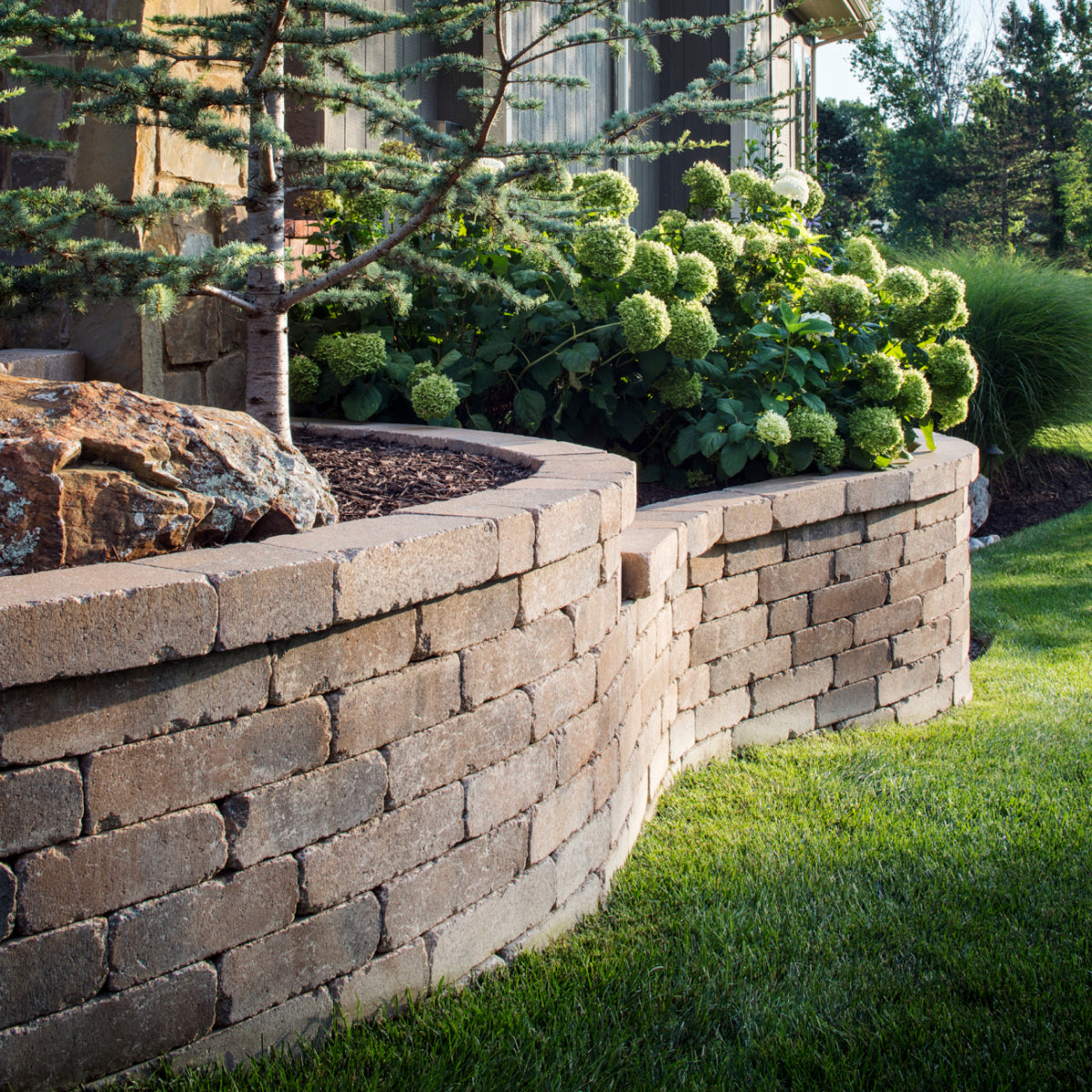 Weston Stone Retaining Wall