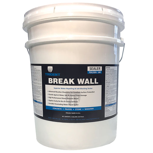 BREAK WALL Superior Water Repelling & Salt Blocking Sealer