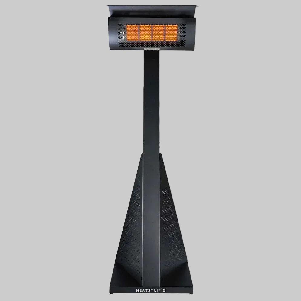 Elements Heatstrip Outdoor Portable Infrared Propane Heater Black