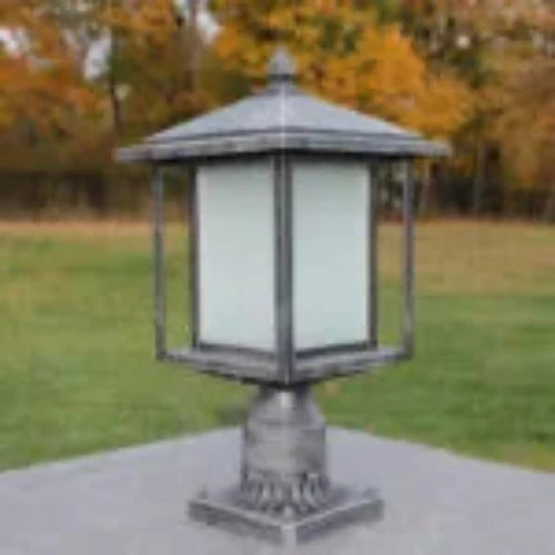 Modern Pillar Light (TS-PL101-BLK)