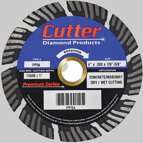Segmented Diamond Blades (Premium Turbo)