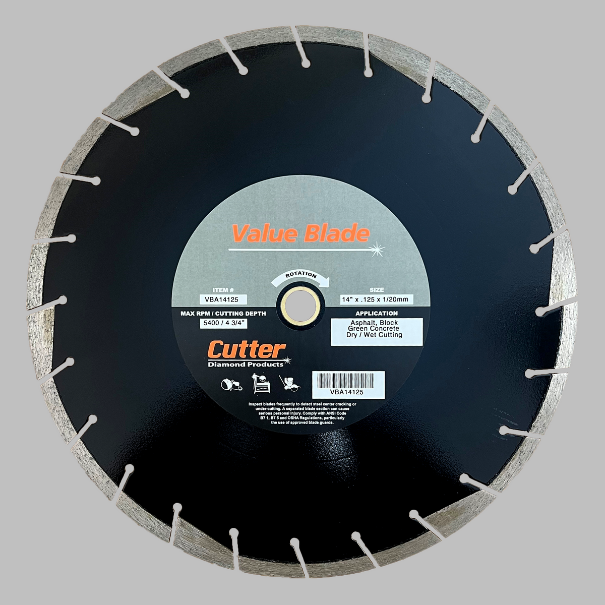 Soft Materials Diamond Blade (Value)