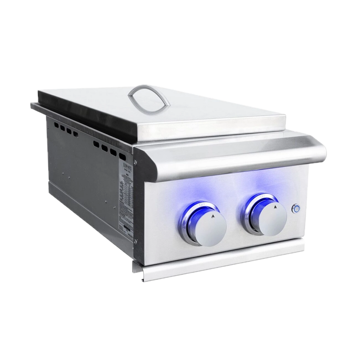 Elements Pro Double Side Burner with LED Illumination