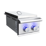 Elements Pro Double Side Burner with LED Illumination