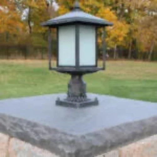 Modern Pillar Light (TS-PL101-BLK)