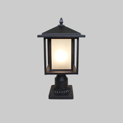 Modern Pillar Light (TS-PL101-BLK)