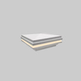 4" Vinyl LED Post Cap Light (TS-C140-WHT)