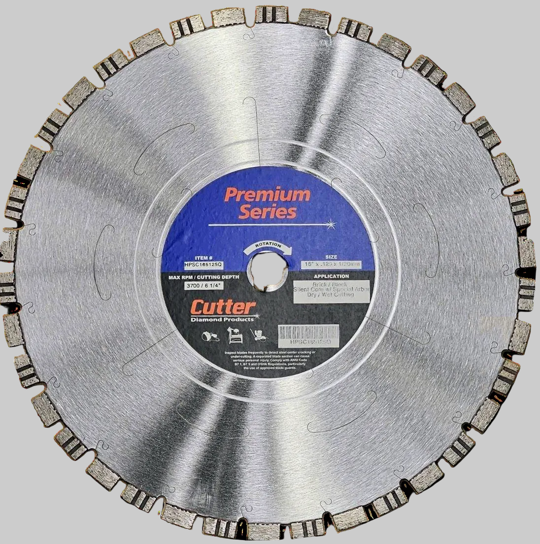 Special Arbor Premium Silent Core Diamond Blade