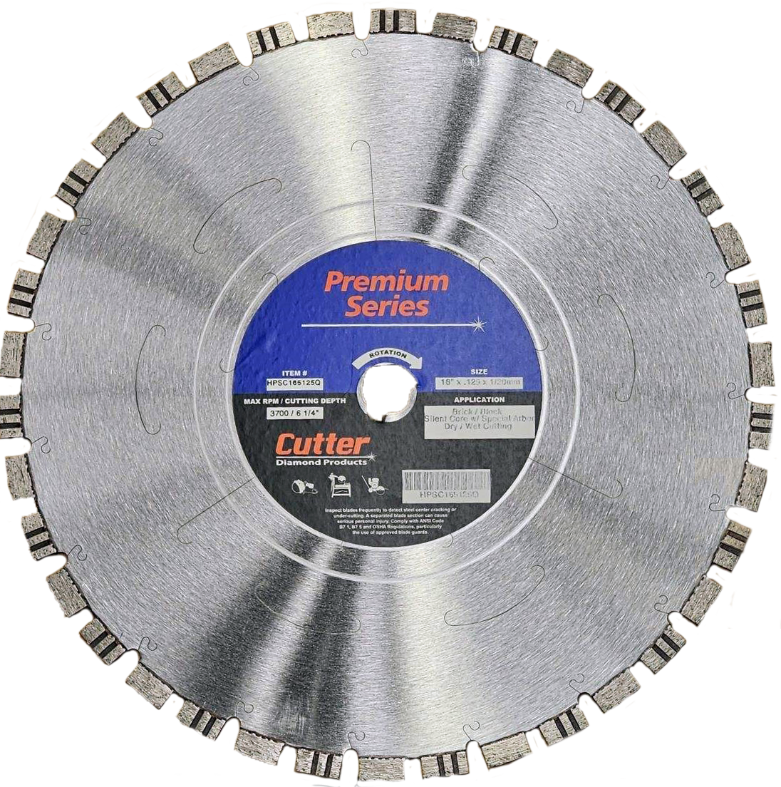 Special Arbor Premium Silent Core Diamond Blade