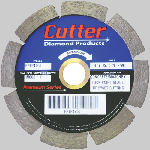 Tuck Point Diamond Blades