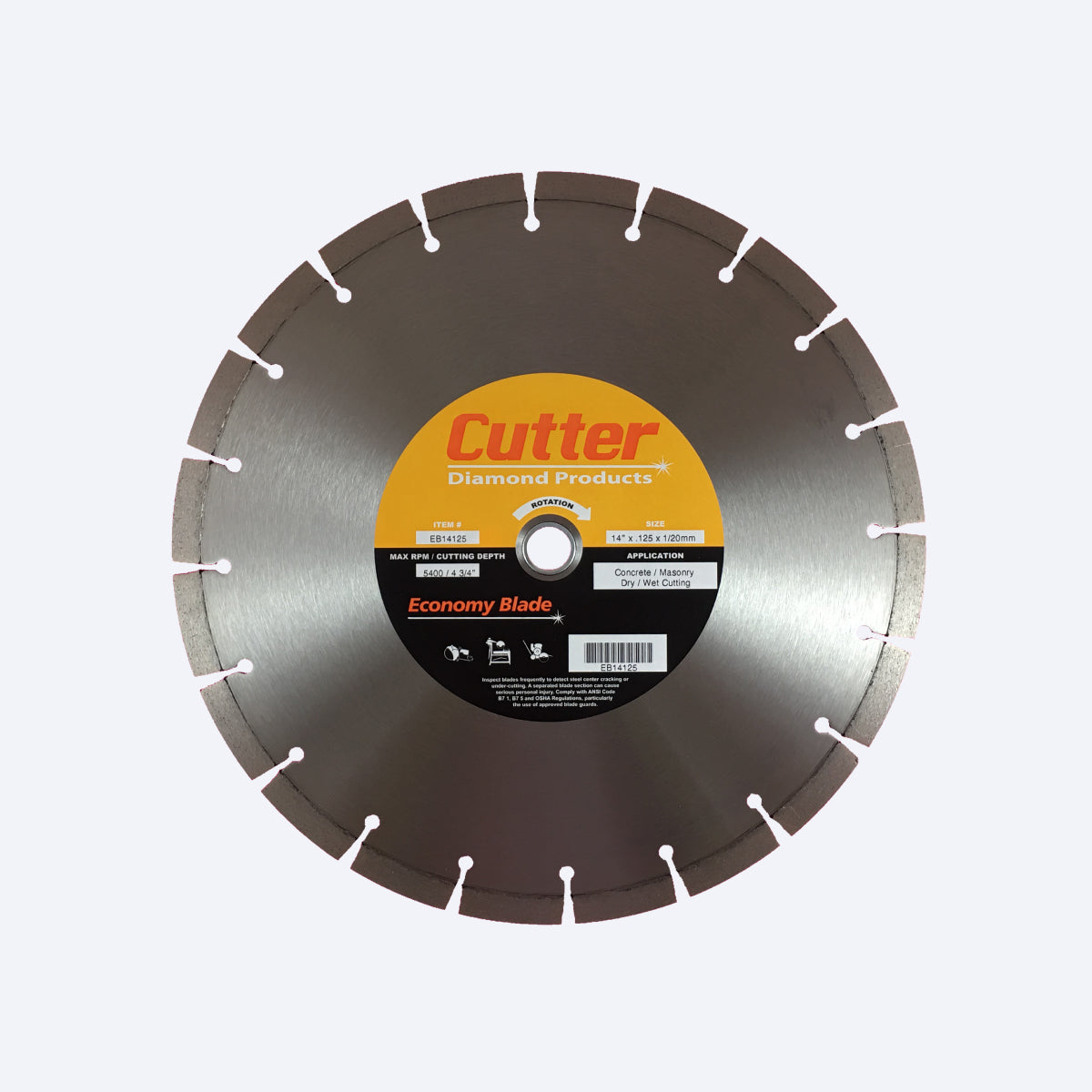 Cutter General Purpose Diamond Blade (Economy)