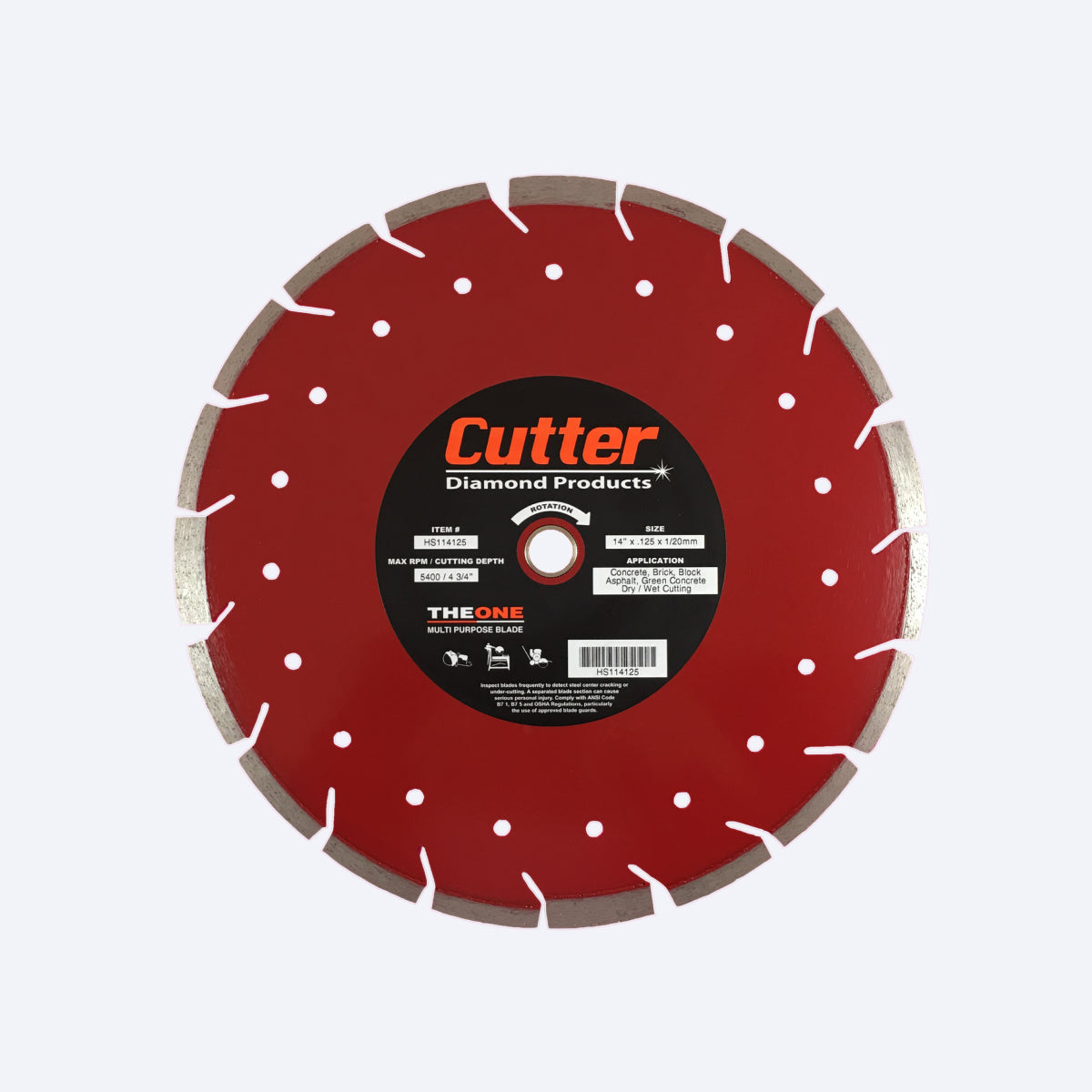 Cutter Multi-Purpose Diamond Blade (The One)