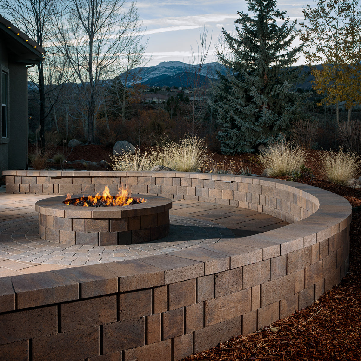 Elements 34″ Round Gas Fire Pit Burner Kit