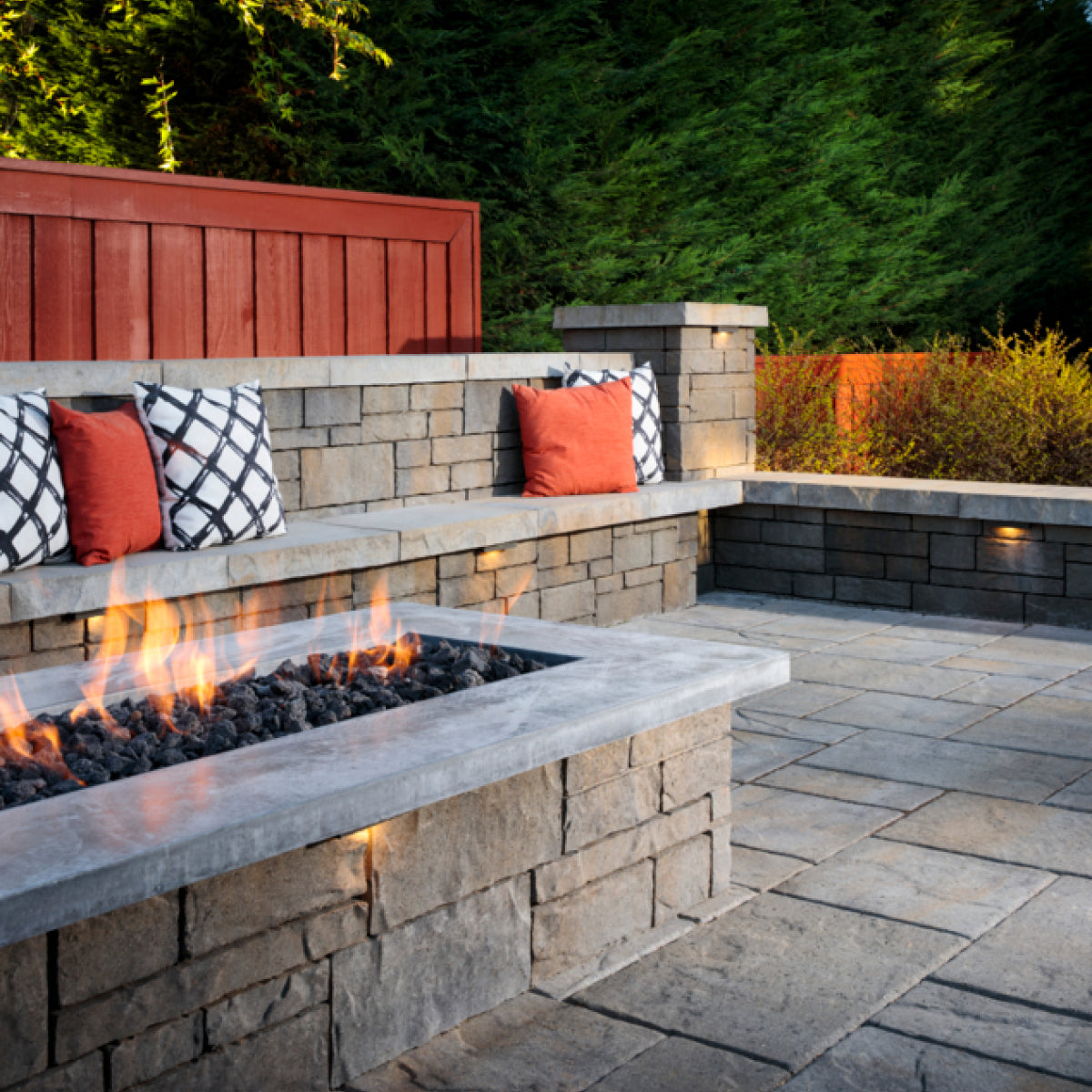 Elements 48″ Linear Gas Fire Pit Burner Kit
