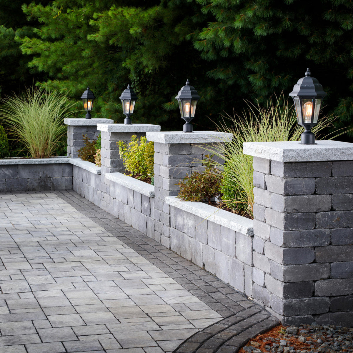 Weston Stone Retaining Wall