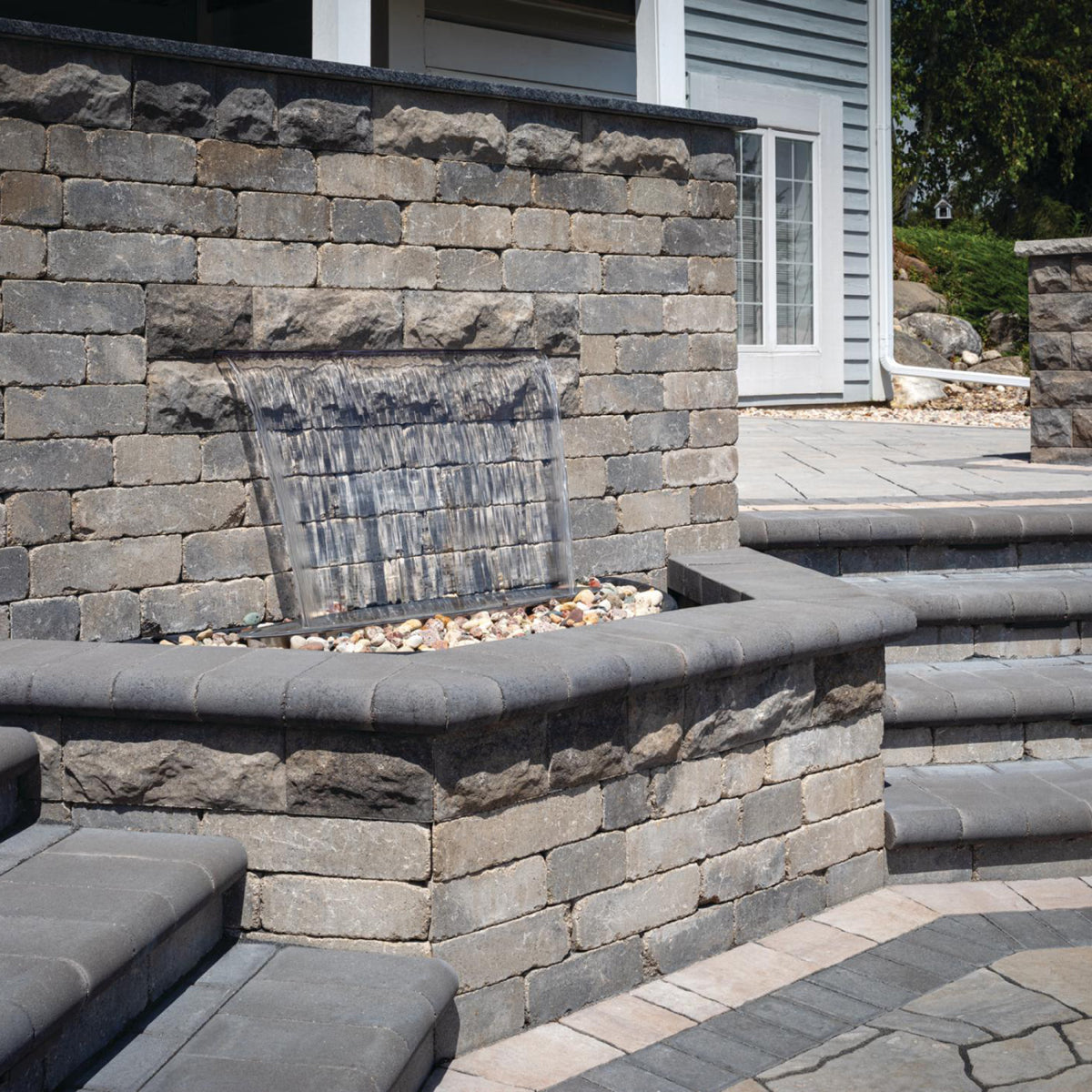 Weston Stone Retaining Wall