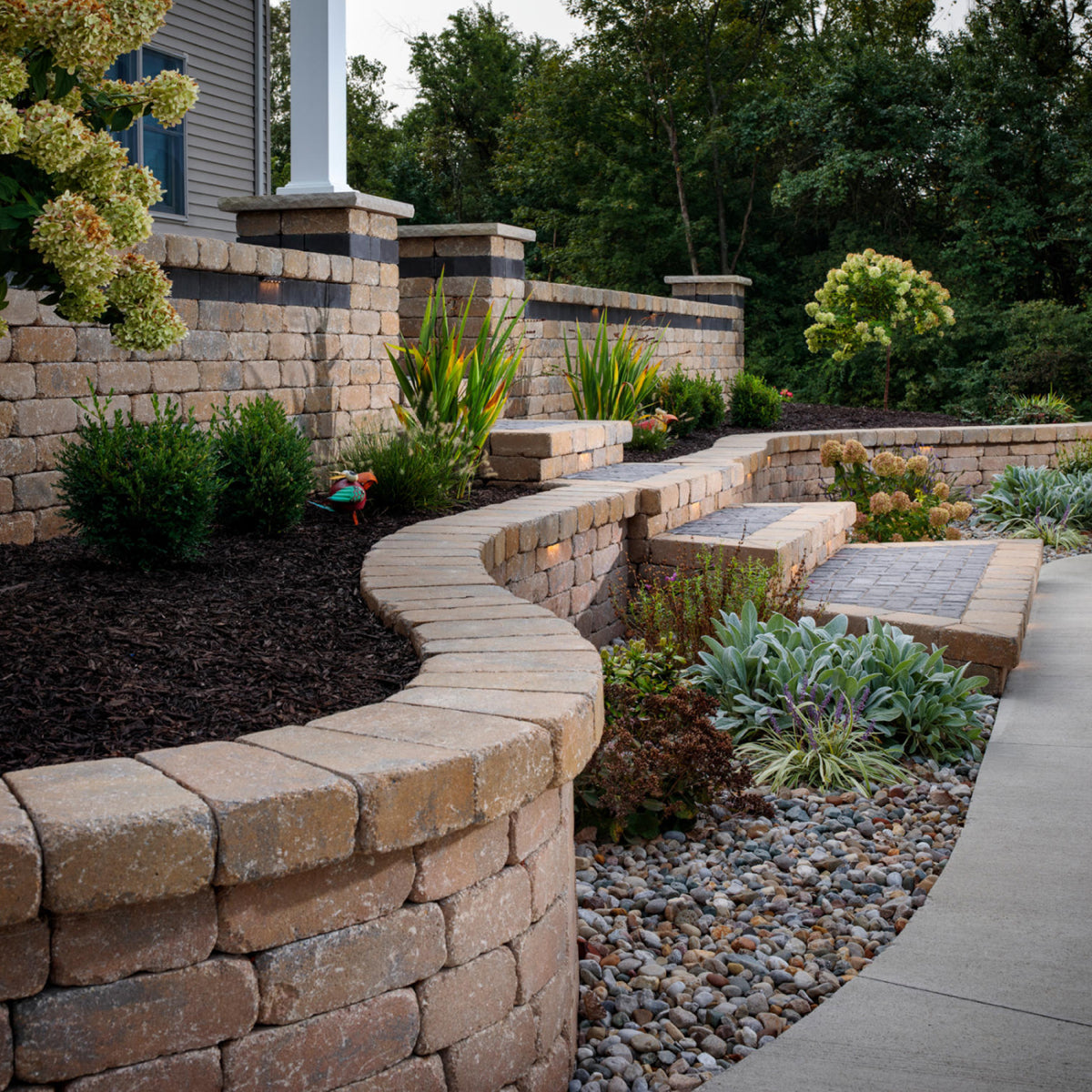 Weston Stone Retaining Wall