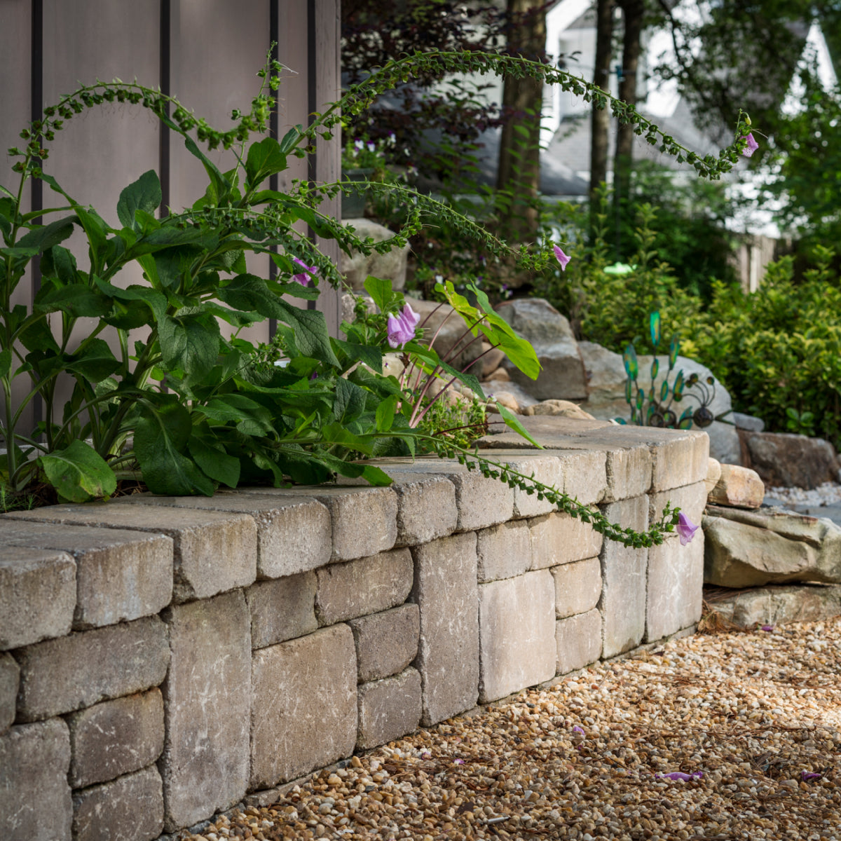 Weston Stone Retaining Wall