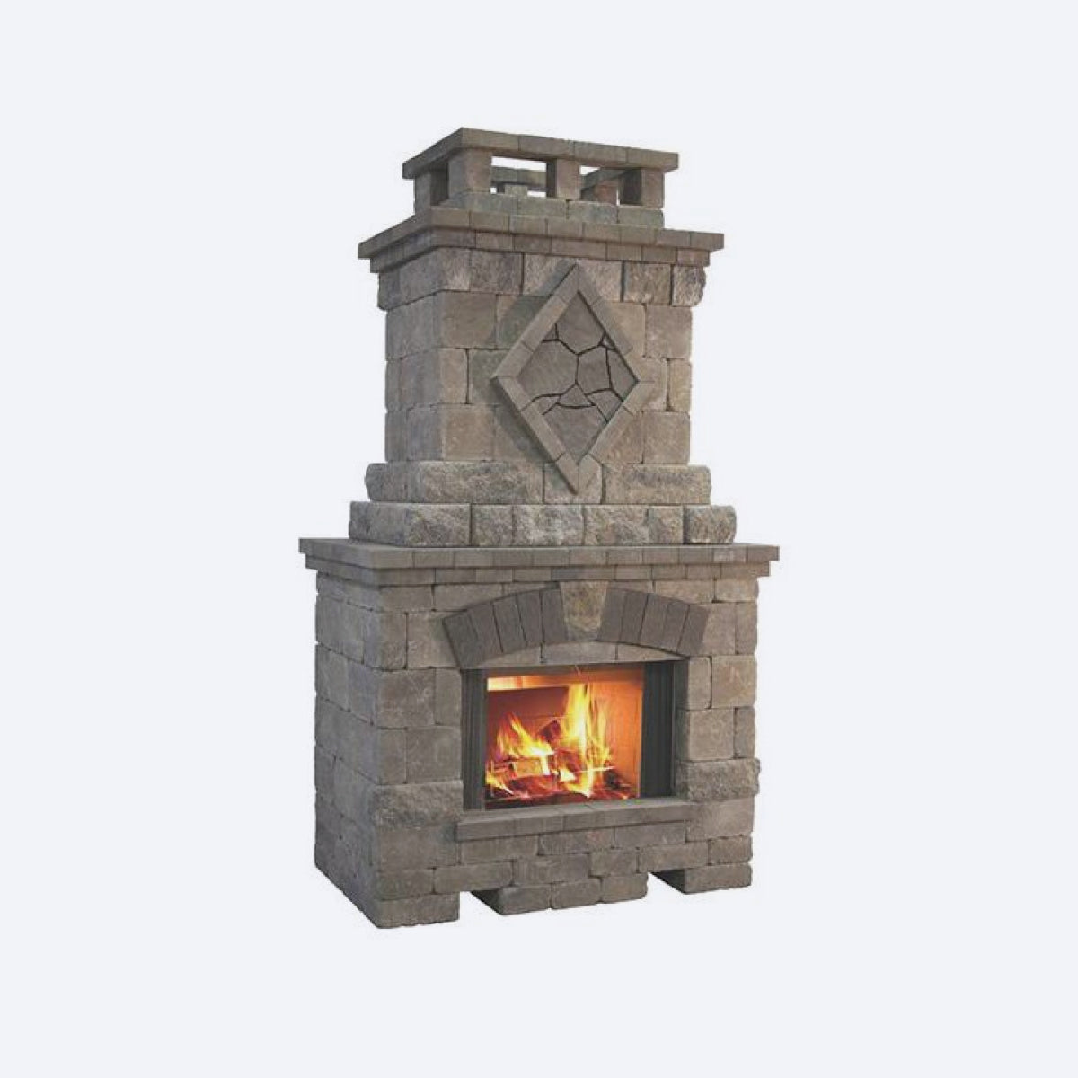 Fireplace |3’D x 5’W x 9’6”H