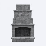 Fireplace |4’4”D x 5’W x 8’8”H